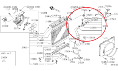 Upper radiator hose with bleeder valve